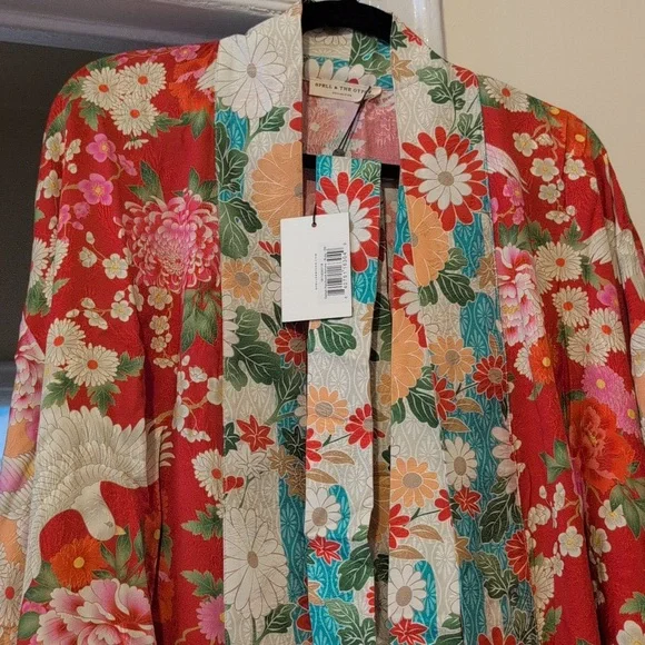 Spell Delilah Short Kimono Robe